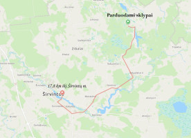 Parduodamas  sklypas Šventakalnio k., Širvintų r. sav., 2247 a ploto 22