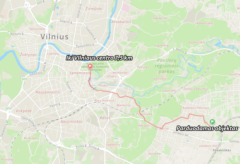 Parduodamas  sklypas Antano Tamošaičio , Pavilnys, Vilniaus m., Vilniaus m. sav., 6.36 a ploto 8