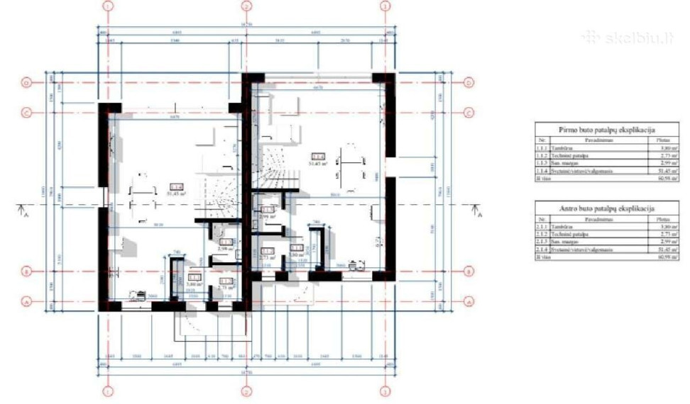 Parduodamas namas Danės g., Trušelių k., Klaipėdos r. sav., 115 m2 ploto, 2 aukštai 6