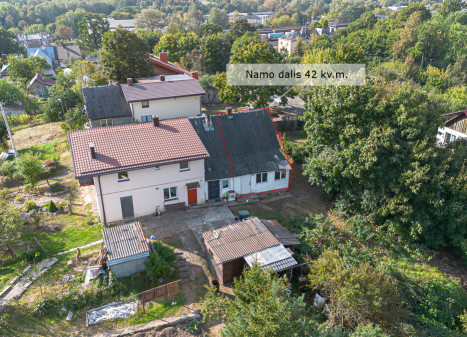 Parduodamas namas Rugiagėlių g., Naujoji Vilnia, Vilniaus m., Vilniaus m. sav., 44 m2 ploto