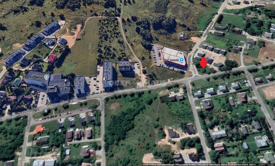 Parduodamas komercinės paskirties sklypas Tarandės g., Tarandė, Tarandės k., Vilniaus m. sav., 8.09 a ploto 1