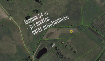 Parduodamas sklypas Lankų g., Ažubalių k., Molėtų r. sav., 53.80 a ploto 12