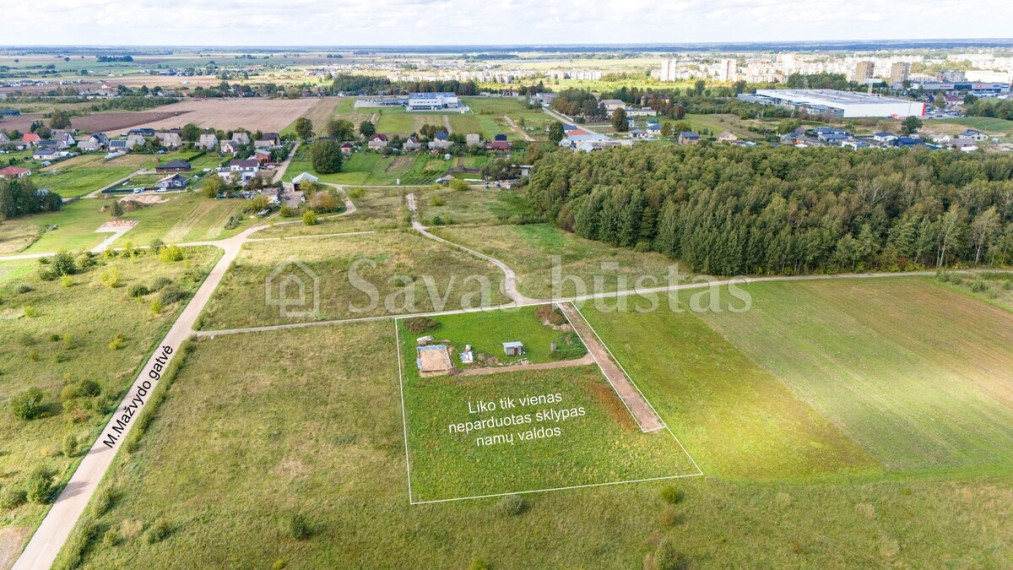Parduodamas sklypas M. Mažvydo g., Šiaulių m., Šiaulių m. sav., 9.5 a ploto 4