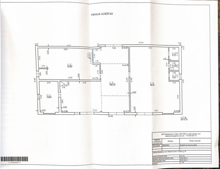 Parduodamos patalpos Vytauto g., Dotnuvos mstl., Kėdainių r. sav., 279.00 m² ploto 16