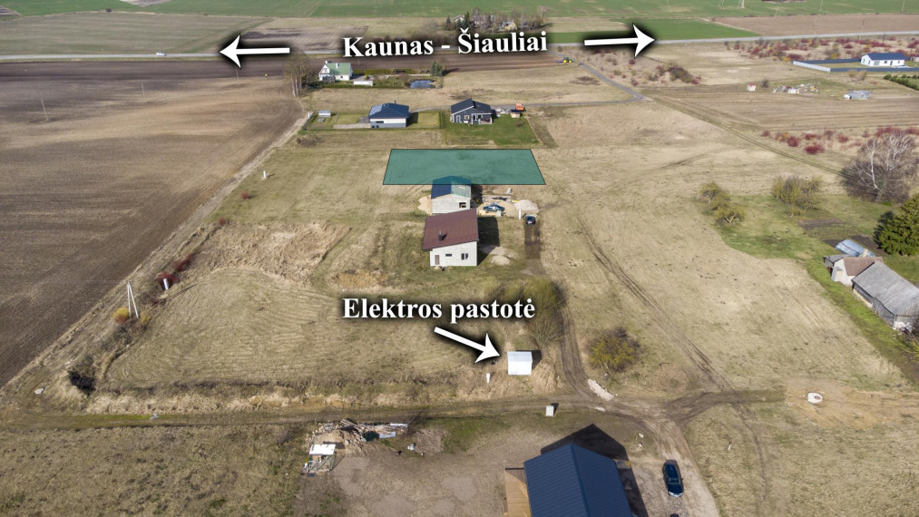 Parduodamas sklypas Erškėčių g., Janušavos k., Kėdainių r. sav., 12.86 a ploto 1