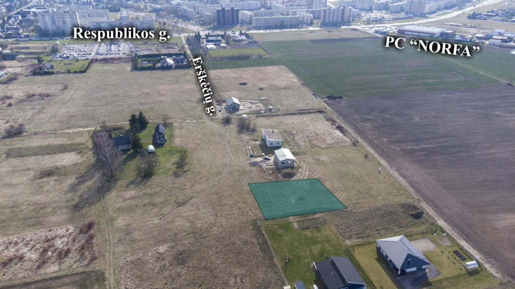 Parduodamas sklypas Erškėčių g., Janušavos k., Kėdainių r. sav., 12.86 a ploto 3
