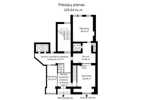 Nuomojamos patalpos Šermukšnių g., Senamiestyje, Vilniuje, 105 kv.m ploto 18