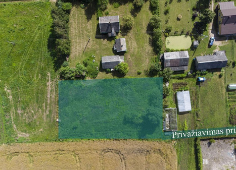 Parduodamas sklypas Daškonių g., Sirutiškio k., Kėdainių r. sav., 12.7 a ploto