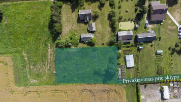 Parduodamas sklypas Daškonių g., Sirutiškio k., Kėdainių r. sav., 12.7 a ploto 1