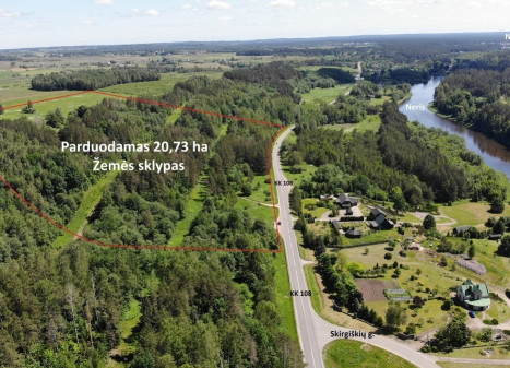 Parduodamas sklypas Baltalaukio k., 2073 a ploto
