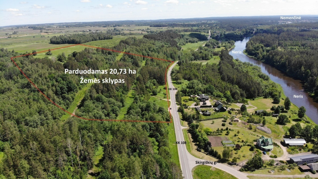 Parduodamas sklypas Baltalaukio k., 2073 a ploto 1