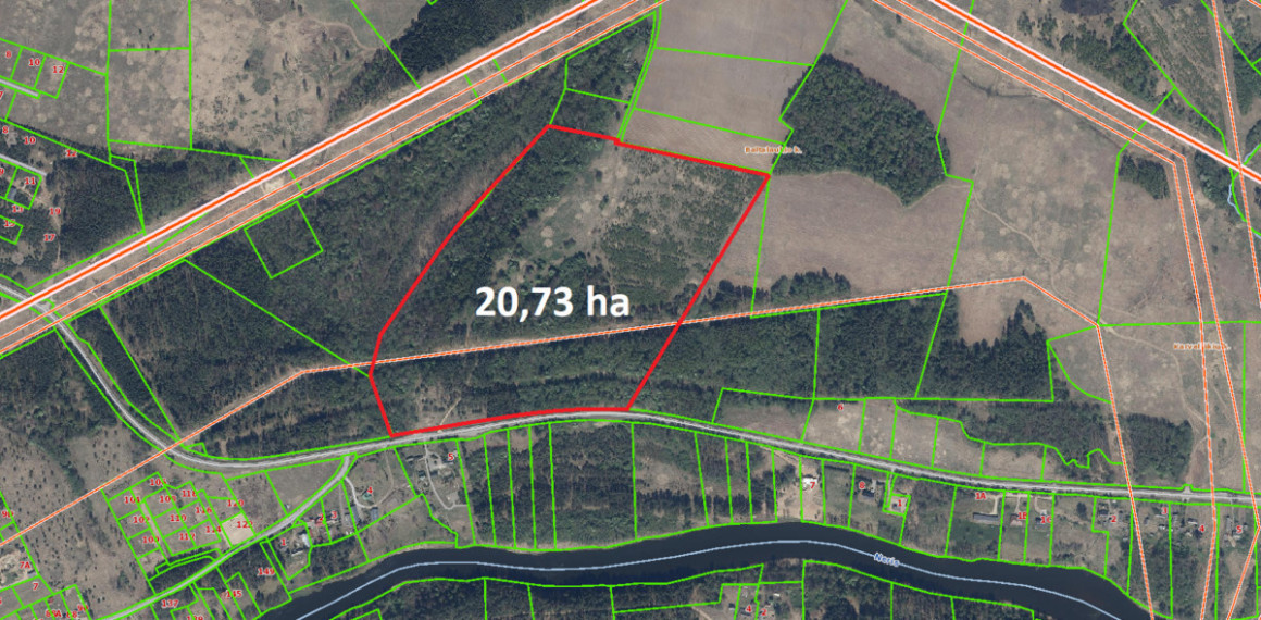 Parduodamas sklypas Baltalaukio k., 2073 a ploto 21