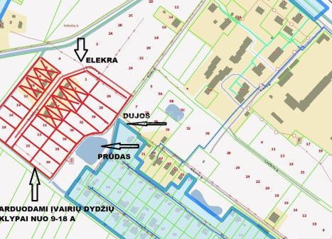 Parduodamas namų valdos paskirties sklypas Sodelio g., Toliočių k., Šiaulių r. sav., 9.16 a ploto