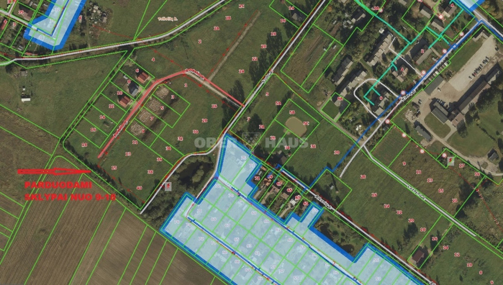 Parduodamas namų valdos paskirties sklypas Sodelio g., Toliočių k., Šiaulių r. sav., 9.16 a ploto 3