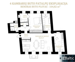 Parduodamas butas Šermukšnių g., Centras, Vilniaus m., Vilniaus m. sav., 105 m2 ploto, 4 kambariai 22