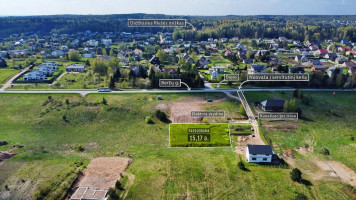 Parduodamas kitos paskirties sklypas Beržų g.37, Riešės k., Vilniaus r. sav., 15.17 a ploto 1