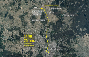 Parduodamas kitos paskirties sklypas Beržų g.37, Riešės k., Vilniaus r. sav., 15.17 a ploto 13