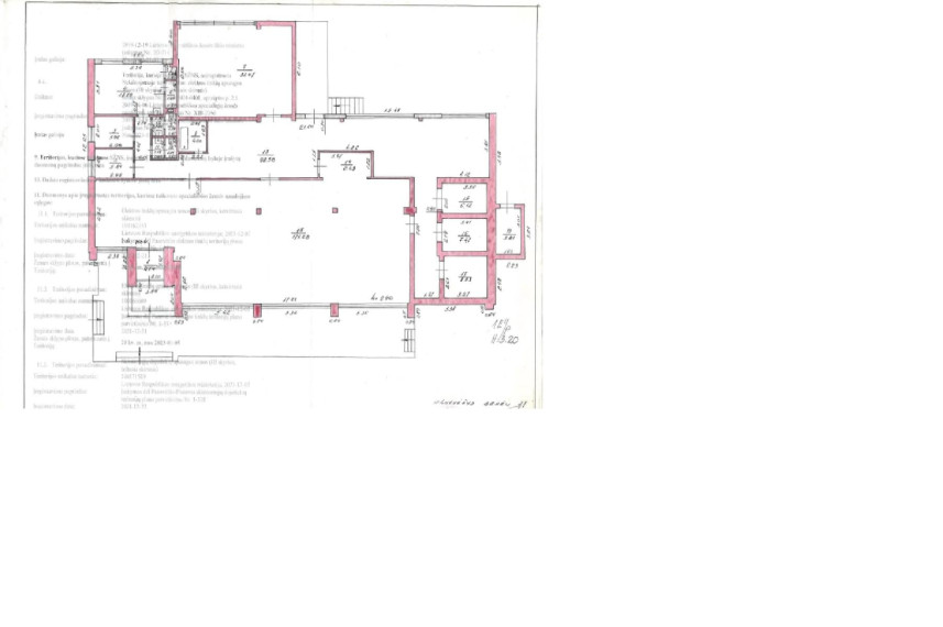 Parduodamos patalpos Beržų g., Panevėžio m., Panevėžio m. sav., 394.96 m² ploto 2