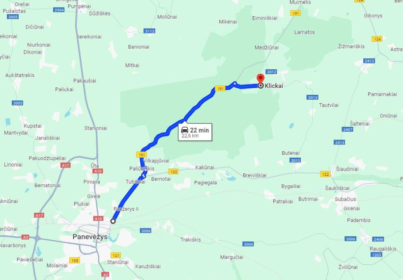 Parduodamas sklypas Klickų k., Panevėžio r. sav., 430.00 a ploto 6