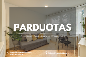 Parduodamas butas Giedraičių g., Šnipiškės, Vilniaus m., Vilniaus m. sav., 16.05 m² ploto 1 kambarys 1