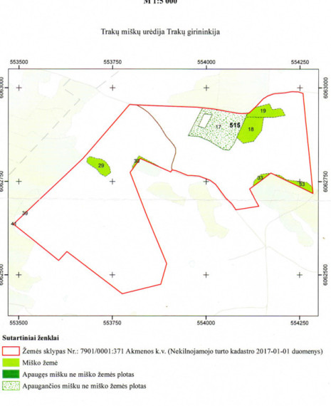 Parduodamas Žemės Sklypas 19.2740 ha ploto Maidonių k., Trakų raj. sav. 4