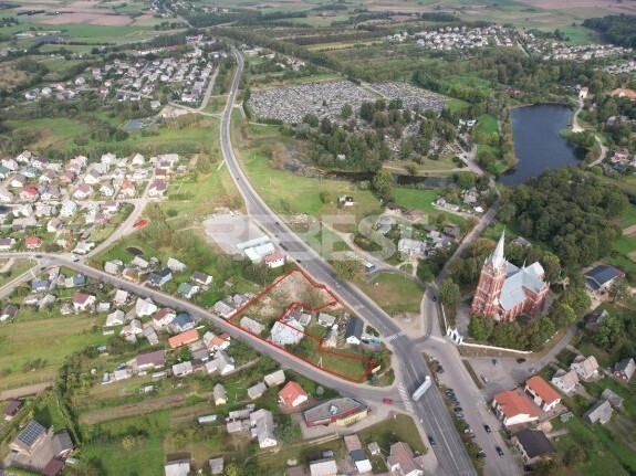 Parduodamas komercinės paskirties sklypas V. Putvinskio g., Kelmės m., Kelmės r. sav., 34 a ploto 1