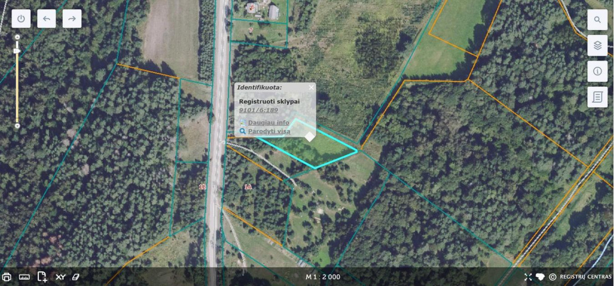 Parduodamas sklypas Vytauto g., Bazilionų mstl., Šiaulių r. sav., 21.92 a ploto 17