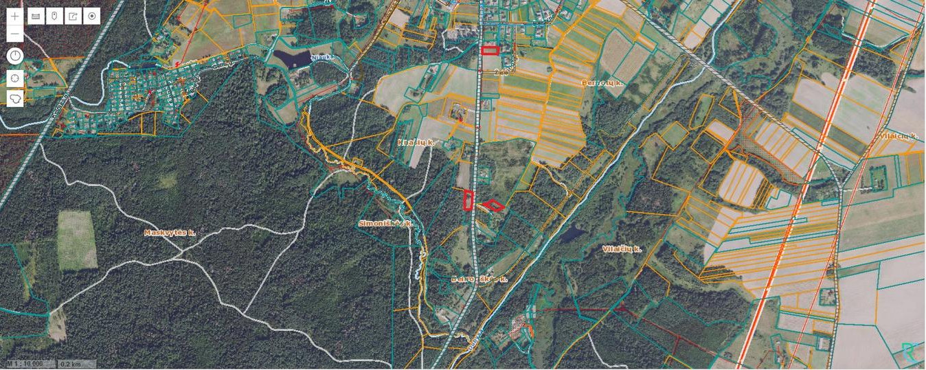 Parduodamas sklypas Vytauto g., Bazilionų mstl., Šiaulių r. sav., 21.92 a ploto 19