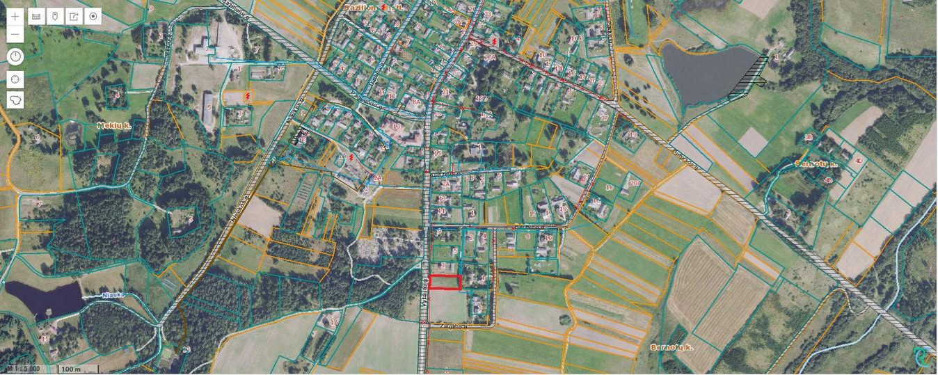 Parduodamas sklypas Vytauto g., Bazilionų mstl., Šiaulių r. sav., 21.92 a ploto 5
