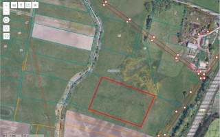Parduodamas  sklypas Radžiūnų g., Jurgiškių k., Alytaus r. sav., 1200 a ploto 1