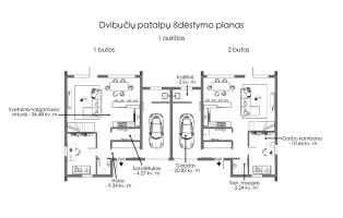 Parduodamas namas Draustinio g., Bajorai, Vilniaus m., Vilniaus m. sav., 154.09 m2 ploto, 2 aukštai 28