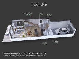 Parduodamas namas Adomo Varno g., Aukštieji Paneriai, Vilniaus m., Vilniaus m. sav., 153.84 m2 ploto, 2 aukštai 7