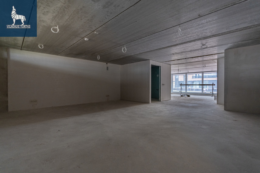 Parduodamos administracinės patalpos Kernavės g.17, Šnipiškės, Vilniaus m., Vilniaus m. sav., 77.94 m2 ploto 1