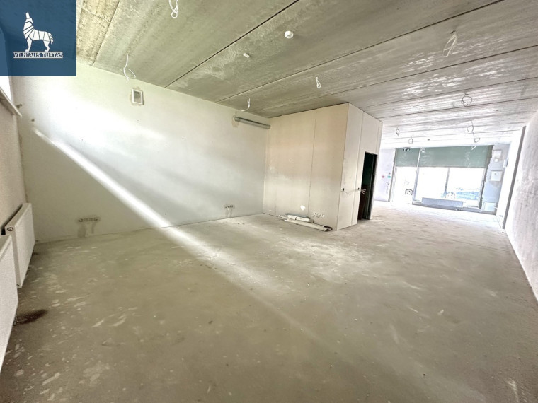 Parduodamos administracinės patalpos Daugėliškio g.33, Šnipiškės, Vilniaus m., Vilniaus m. sav., 77.51 m2 ploto 2