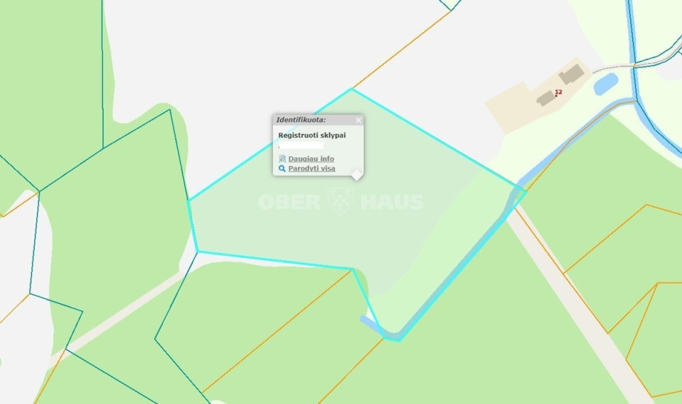 Parduodamas namų valdos paskirties sklypas Miciūnų k., Trakų r. sav., 408 a ploto 2