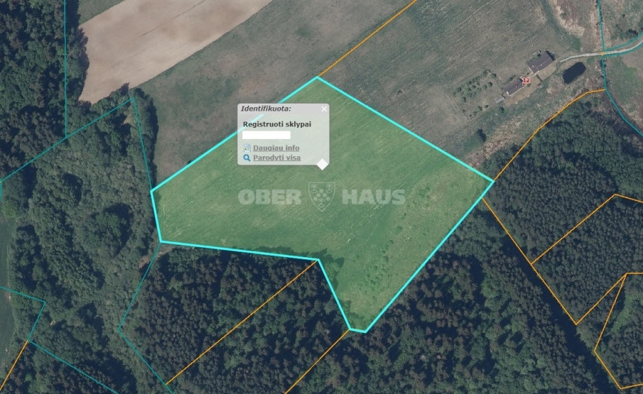 Parduodamas namų valdos paskirties sklypas Miciūnų k., Trakų r. sav., 408 a ploto 3