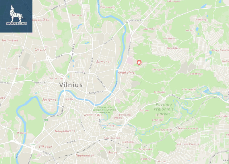 Parduodamas namas Bistryčios g., Antakalnis, Vilniaus m., Vilniaus m. sav., 50.82 m2 ploto, 1 aukštai 2