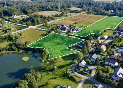 Parduodamas sklypas Trakuose, prie Babruko ežero, 2,91 ha ploto, su senais statiniais
