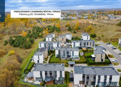 Parduodamas namas Pakonių g., Gineitiškės, Vilniaus m., Vilniaus m. sav., 58.06 m2 ploto, 2 aukštai