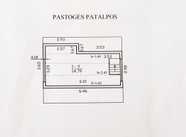 Parduodamas namas Riešutų g., Pagiegalos k., Panevėžio r. sav., 40.85 m² ploto 2 kambariai 16