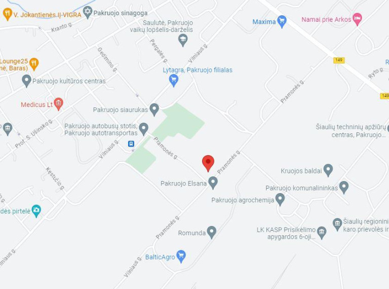 Parduodamas sklypas Pramonės g., Pakruojo m., Pakruojo r. sav., 164 a ploto 9