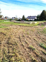 Parduodamas sklypas su projektu, statybų leidimu ir įrengtais namo pamatais Miškininkų g., Utenoje 5