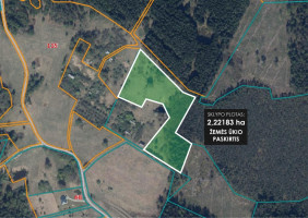 Parduodamas  sklypas Žudiškių k., Vilniaus r. sav., 221.83 a ploto 7
