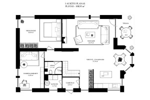 Parduodamas namas Klevinės vs., Vilniaus r. sav., 190.19 m2 ploto, 2 aukštai 25