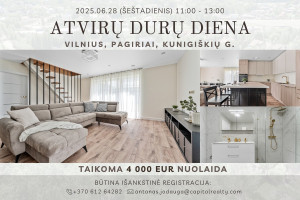 Parduodamas namas Kunigiškių g., Pagiriai, Vilniaus m., Vilniaus m. sav., 139.81 m2 ploto, 2 aukštai 2
