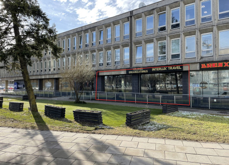 Nuomojamos maitinimo, paslaugų, prekybos, sandėliavimo patalpos Konstitucijos pr., Šnipiškės, Vilniaus m., Vilniaus m. sav., 200 m2 ploto