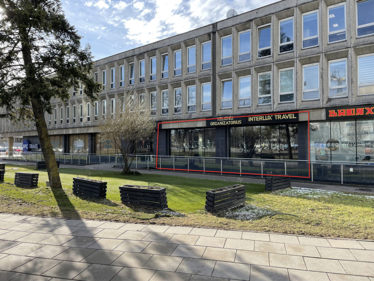 Nuomojamos maitinimo, paslaugų, prekybos, sandėliavimo patalpos Konstitucijos pr., Šnipiškės, Vilniaus m., Vilniaus m. sav., 200 m2 ploto 1