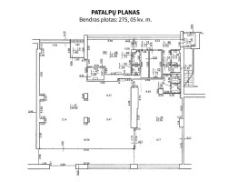 Nuomojamos maitinimo, paslaugų, prekybos, sandėliavimo patalpos Konstitucijos pr., Šnipiškės, Vilniaus m., Vilniaus m. sav., 200 m2 ploto 9