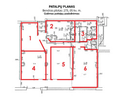 Nuomojamos maitinimo, paslaugų, prekybos, sandėliavimo patalpos Konstitucijos pr., Šnipiškės, Vilniaus m., Vilniaus m. sav., 200 m2 ploto 11