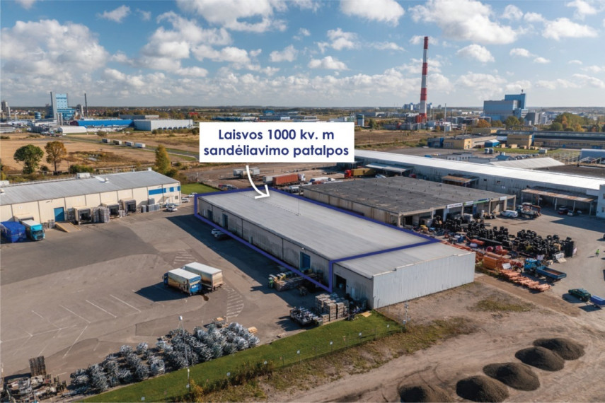 Nuomojamos kitos paskirties, sandėliavimo patalpos Svajonės g., Debrecenas, Klaipėdos m., Klaipėdos m. sav., 4254 m2 ploto 10